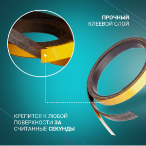 Магнитная лента 12,7мм*30м с  клеем CN (тип B) BR