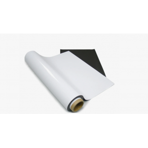 Магнитный винил с ПВХ мат./бел., 30м*620*0,4мм, PVC-BR, AIC